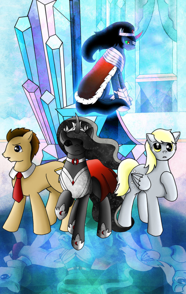 Frozen Shadows cover by Pixel_Spark for Hail King Sombra