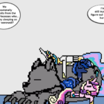 pony pixels comic 1f by Askre on Hail King Sombra
